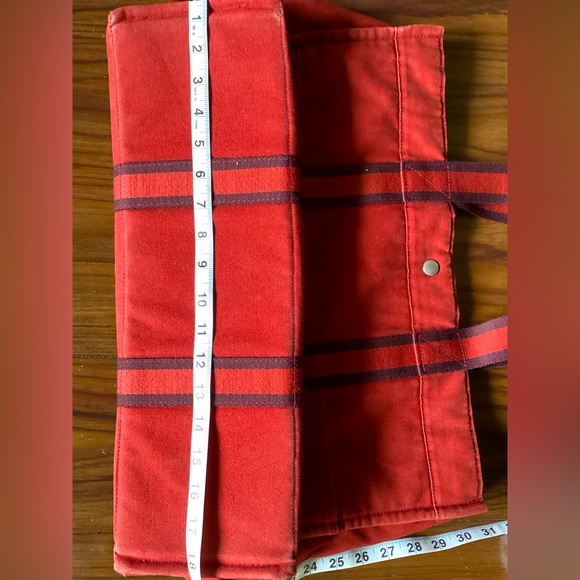 Hermès Red Foure tout GM Tote Bag - Picture 6 of 12